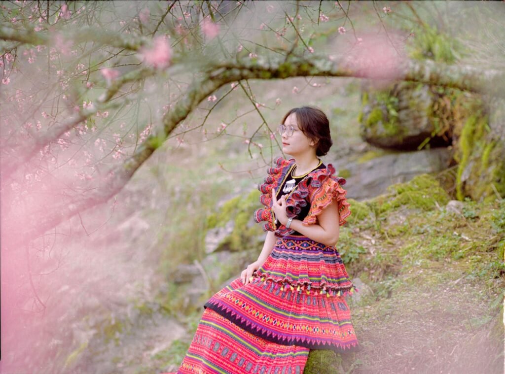 Woman in Folklore Dress